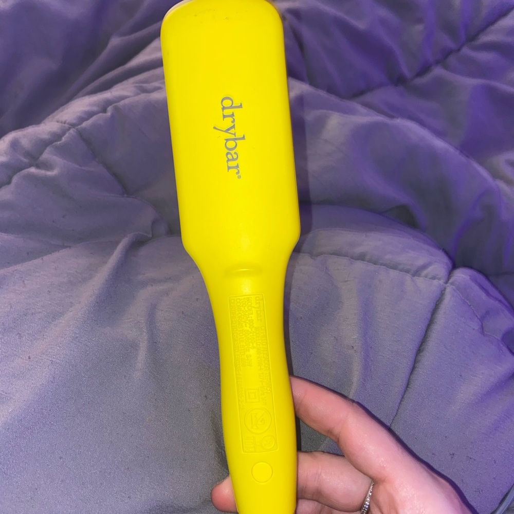Dry bar mini hair brush straightener